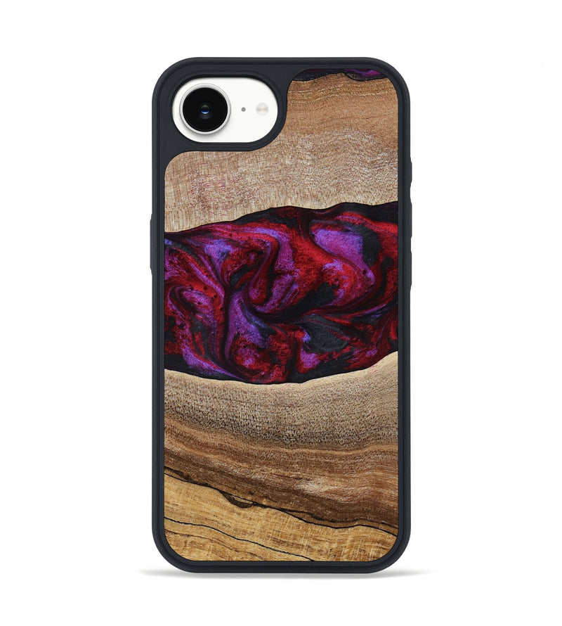 iPhone 16e Wood Phone Case - Merton (Red, 783288)