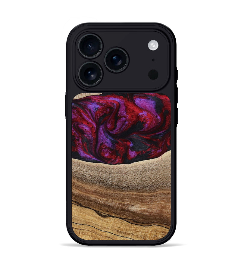 iPhone 17 Pro Wood Phone Case - Merton (Red, 783288)