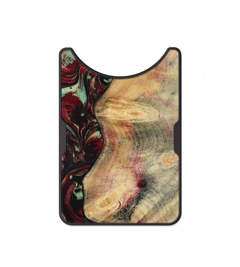 Alloy Wood Wallet - Branden (Red, 783289)