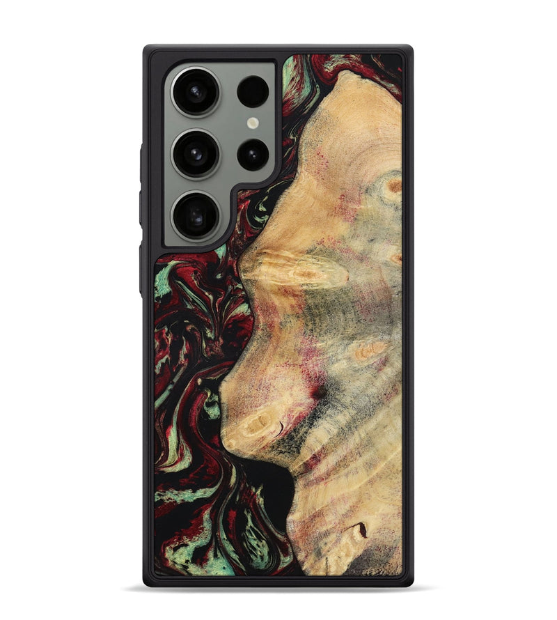 Galaxy S24 Ultra Wood Phone Case - Branden (Red, 783289)