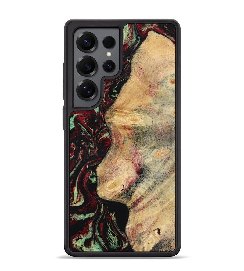 Galaxy S25 Ultra Wood Phone Case - Branden (Red, 783289)