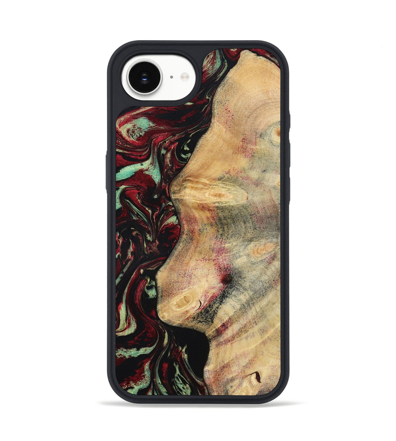 iPhone 16e Wood Phone Case - Branden (Red, 783289)