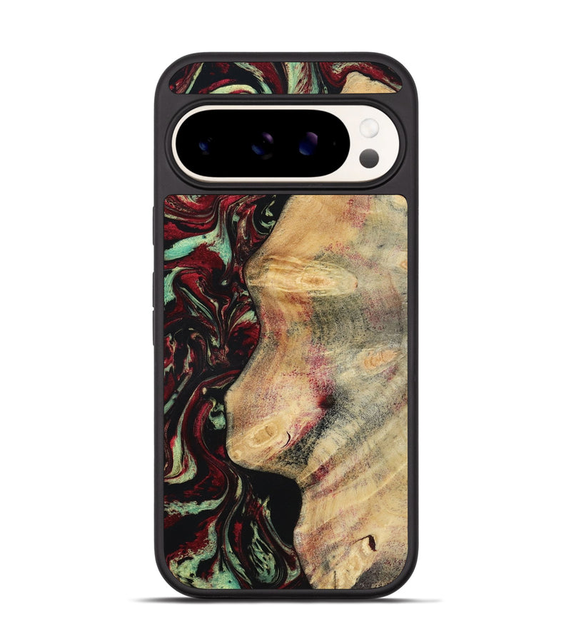 Pixel 9 Pro Wood Phone Case - Branden (Red, 783289)