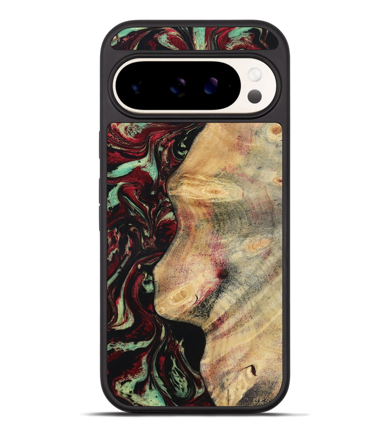 Pixel 9 Pro XL Wood Phone Case - Branden (Red, 783289)