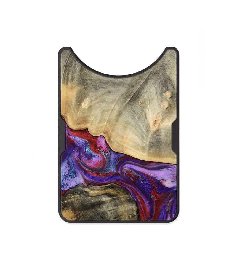 Alloy Wood Wallet - Blanch (Red, 783293)