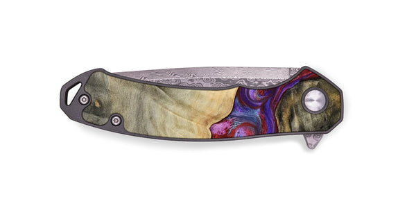 EDC Wood Pocket Knife - Blanch (Red, 783293)