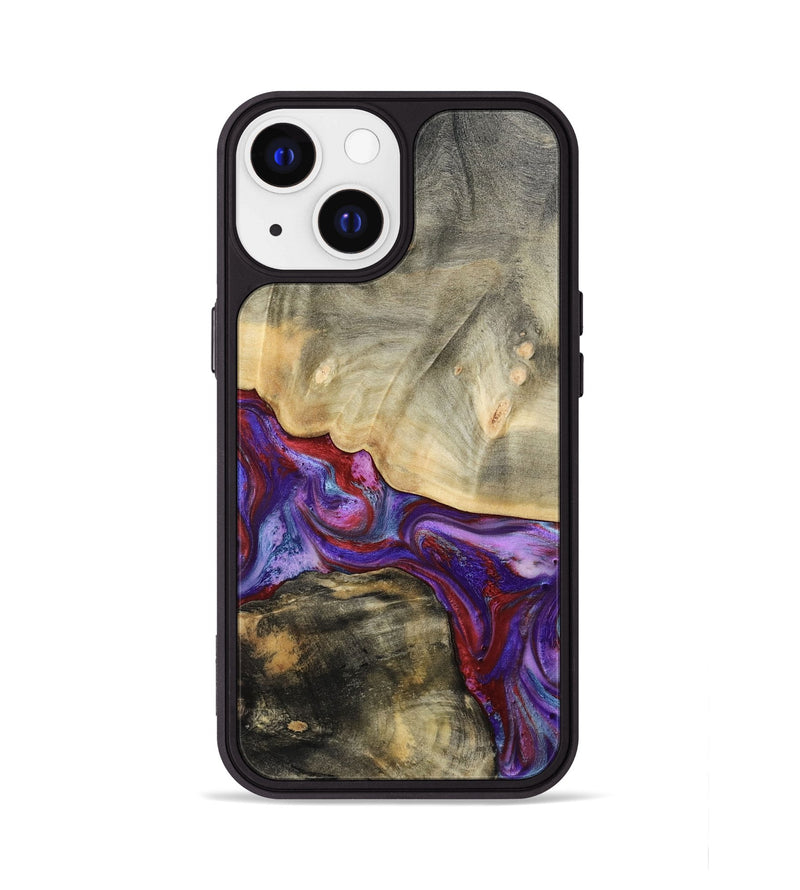 iPhone 13 Wood Phone Case - Blanch (Red, 783293)