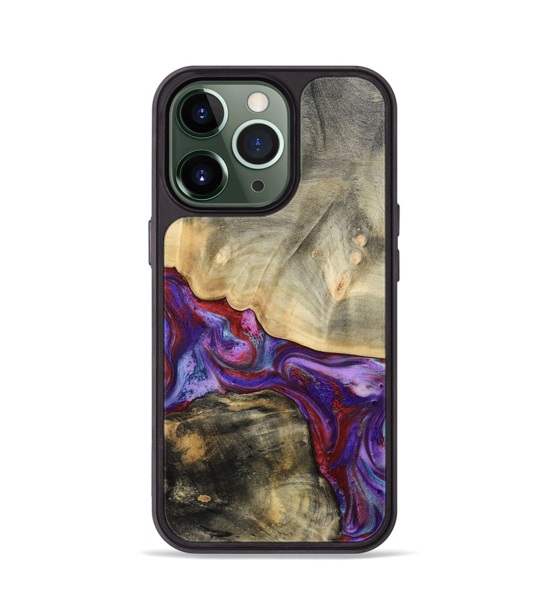 iPhone 13 Pro Wood Phone Case - Blanch (Red, 783293)