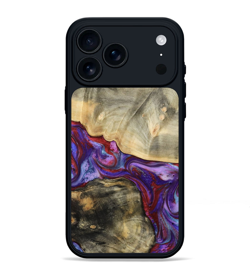 iPhone 17 Pro Max Wood Phone Case - Blanch (Red, 783293)