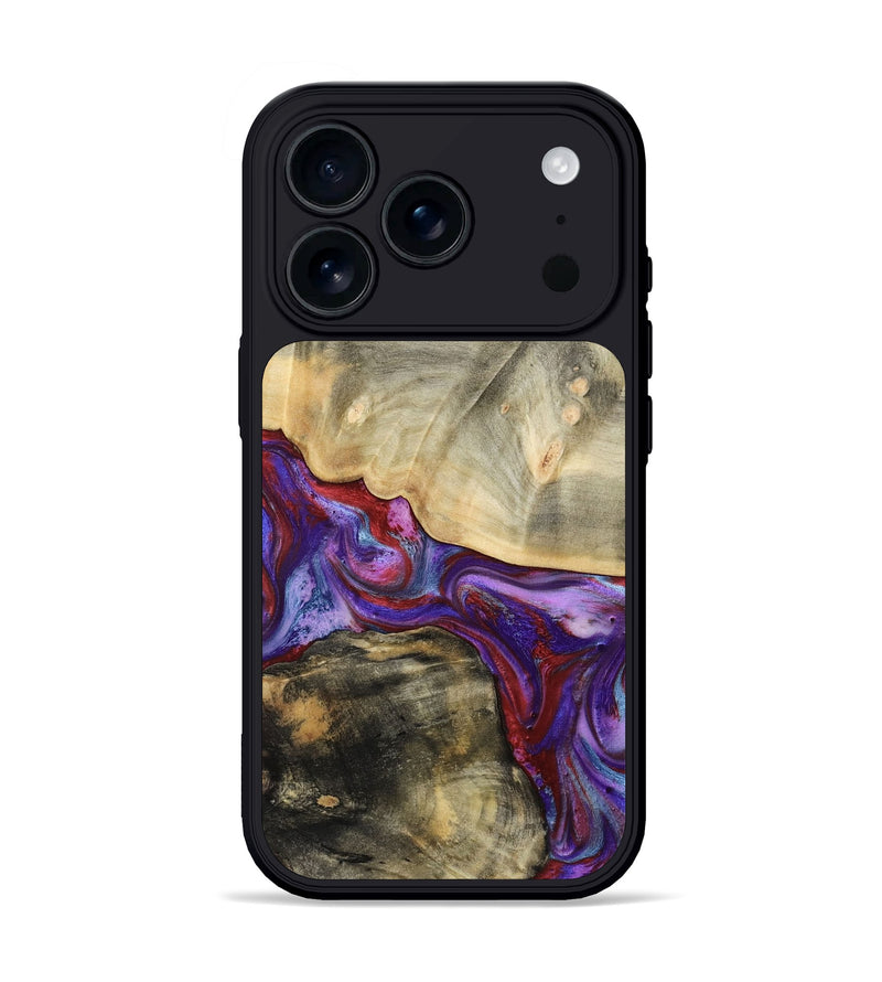 iPhone 17 Pro Wood Phone Case - Blanch (Red, 783293)