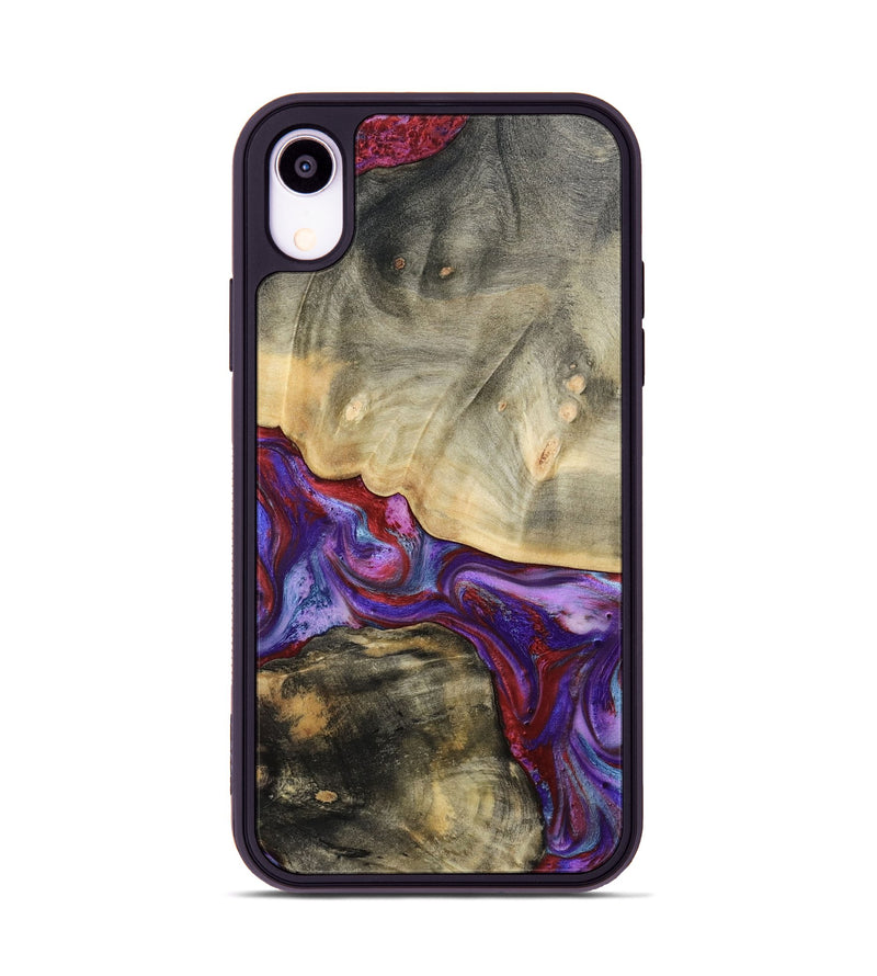 iPhone Xr Wood Phone Case - Blanch (Red, 783293)