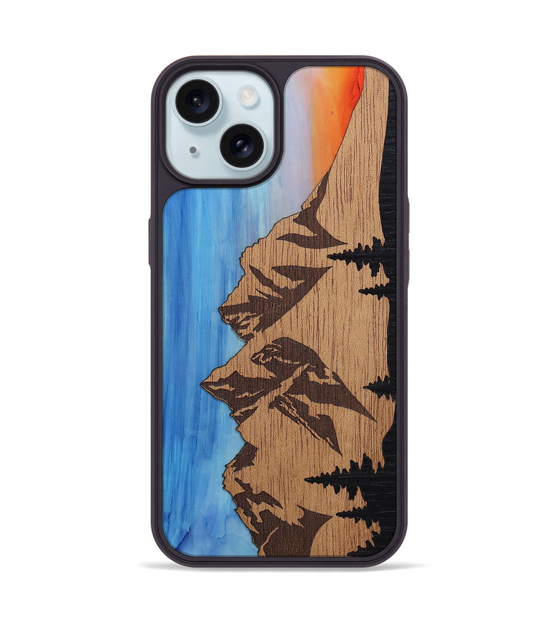 iPhone 15 Wood Phone Case - Manila (MNTNS, 783343)