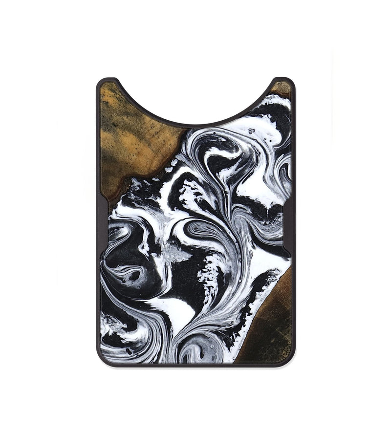 Alloy Wood Wallet - Savana (Black & White, 783383)