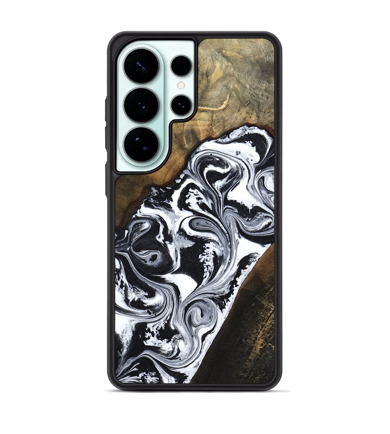 Galaxy S26 Ultra Wood Phone Case - Savana (Black & White, 783383)