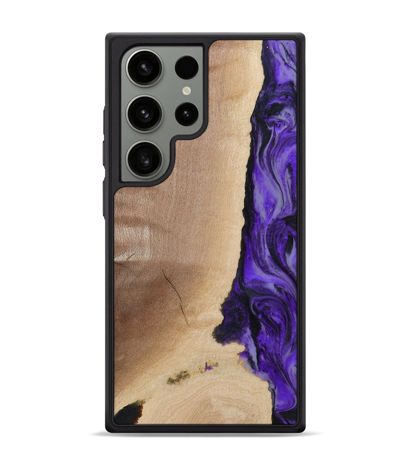 Galaxy S24 Ultra Wood Phone Case - Dessie (Purple, 783396)
