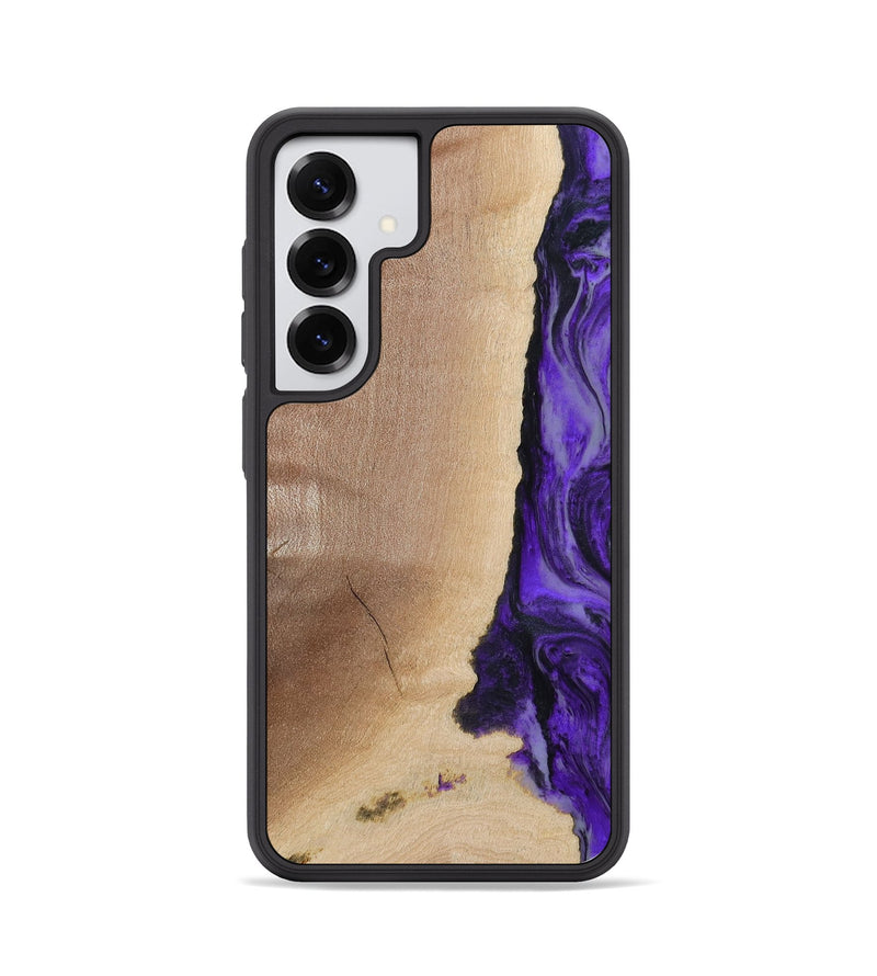 Galaxy S25 Wood Phone Case - Dessie (Purple, 783396)