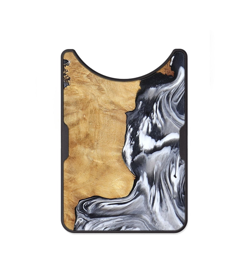 Alloy Wood Wallet - Ryker (Black & White, 783581)