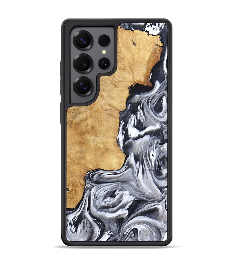 Galaxy S25 Ultra Wood Phone Case - Ryker (Black & White, 783581)