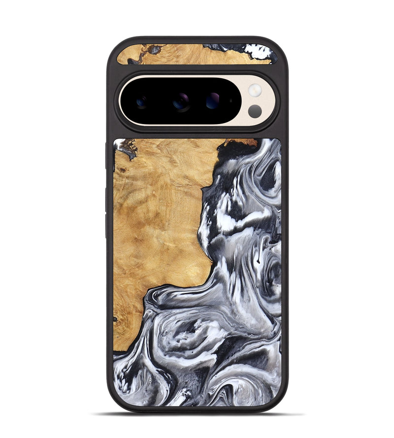 Pixel 10 Wood Phone Case - Ryker (Black & White, 783581)
