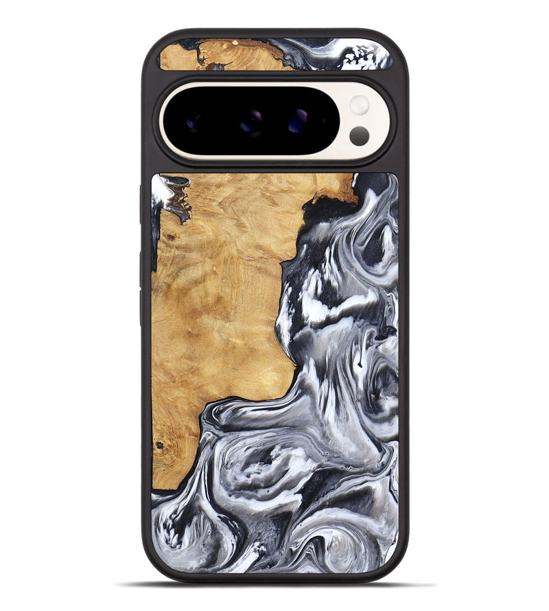 Pixel 9 Pro XL Wood Phone Case - Ryker (Black & White, 783581)