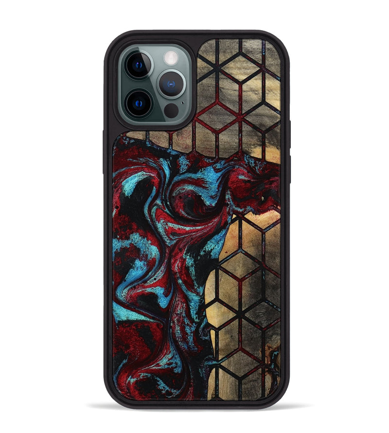 iPhone 12 Pro Max Wood Phone Case - Casimer (Pattern, 783592)