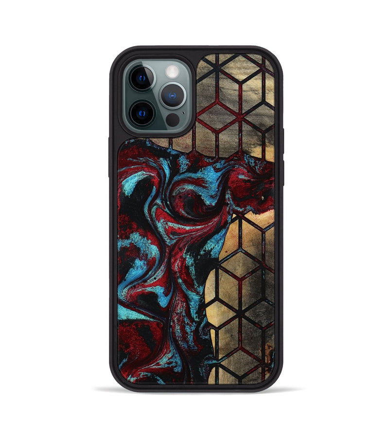iPhone 12 Pro Wood Phone Case - Casimer (Pattern, 783592)