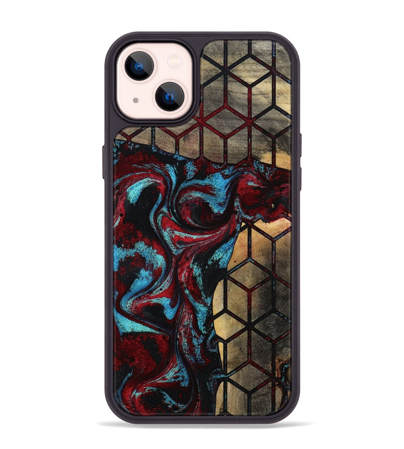 iPhone 14 Plus Wood Phone Case - Casimer (Pattern, 783592)