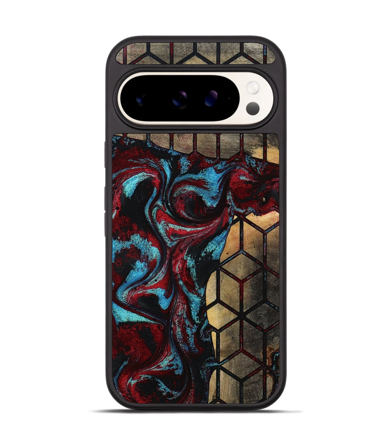Pixel 9 Wood Phone Case - Casimer (Pattern, 783592)