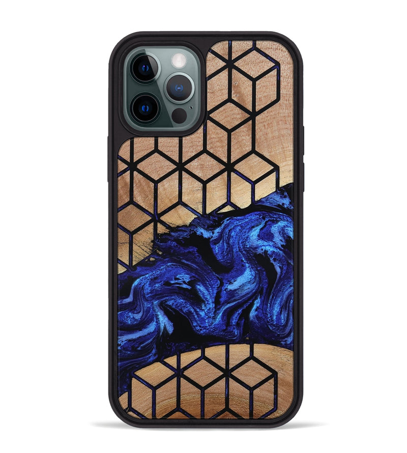 iPhone 12 Pro Max Wood Phone Case - Tucker (Pattern, 783597)