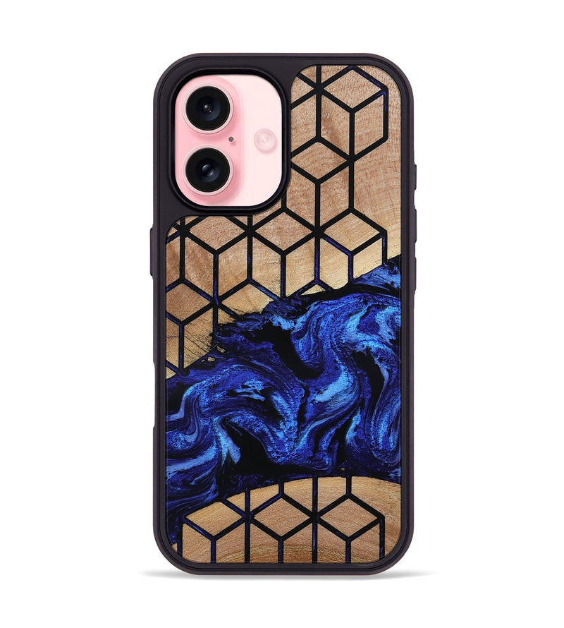 iPhone 16 Wood Phone Case - Tucker (Pattern, 783597)