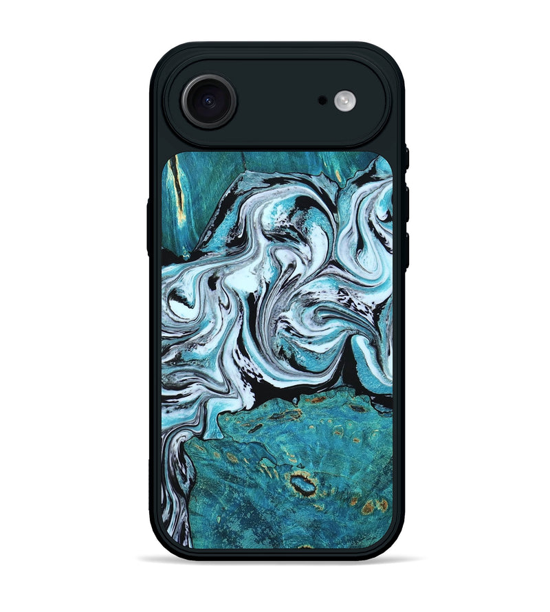 iPhone 17 Air Wood Phone Case - Drake (Blue, 783618)