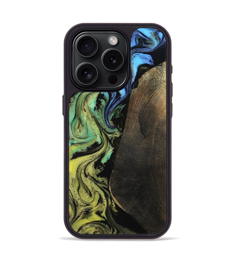 iPhone 15 Pro Wood Phone Case - Ronan (Ombre, 783700)