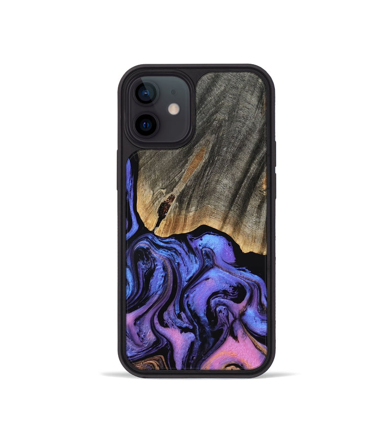 iPhone 12 mini Wood Phone Case - Omari (Ombre, 783701)