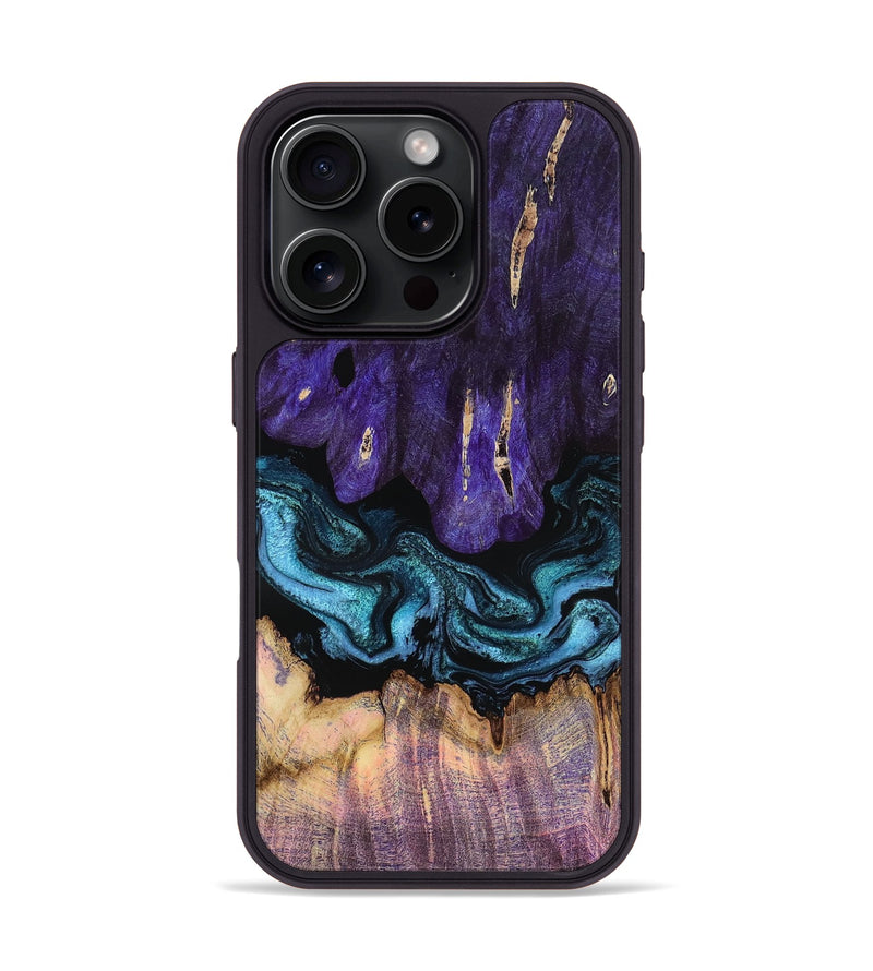 iPhone 16 Pro Wood Phone Case - Edgar (Ombre, 783705)