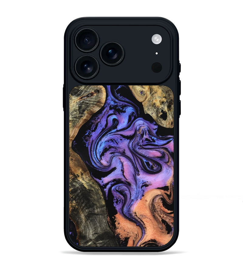 iPhone 17 Pro Max Wood Phone Case - Tasia (Ombre, 783711)