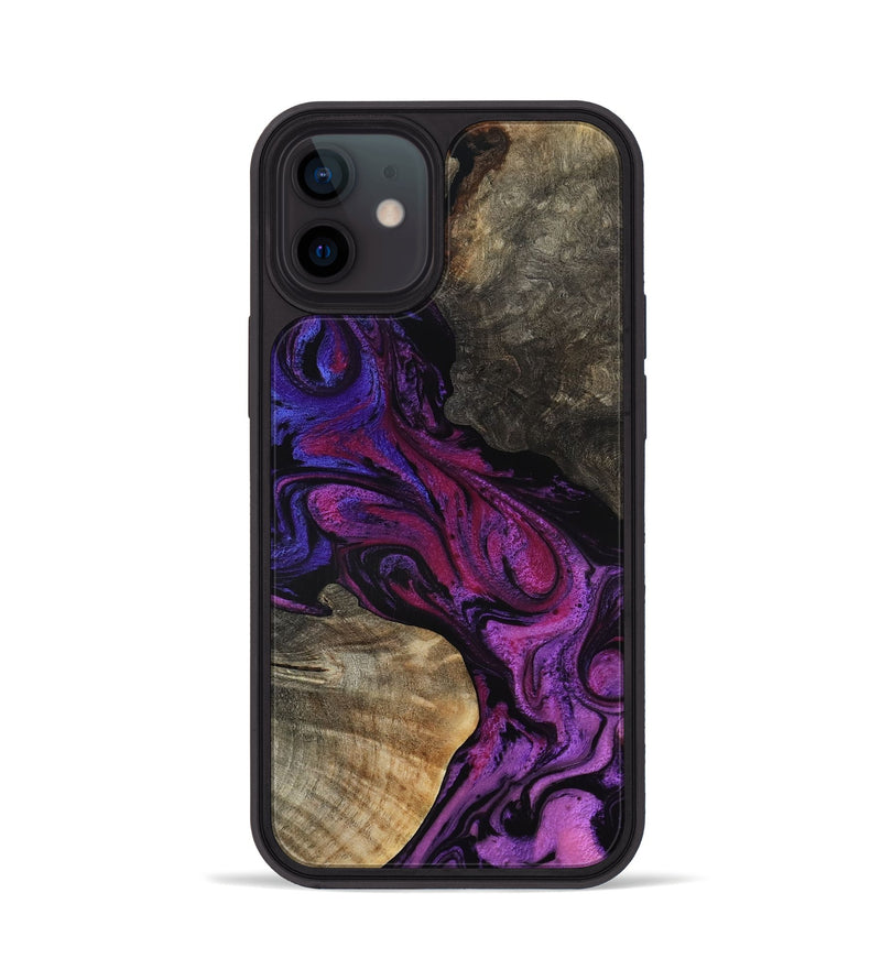 iPhone 12 Wood Phone Case - Kathy (Ombre, 783721)