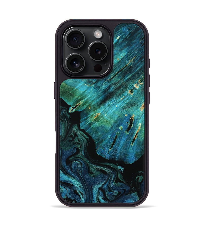 iPhone 16 Pro Wood Phone Case - Ander (Ombre, 783753)