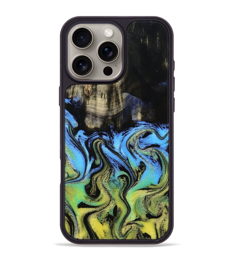iPhone 16 Pro Max Wood Phone Case - Henley (Ombre, 783815)