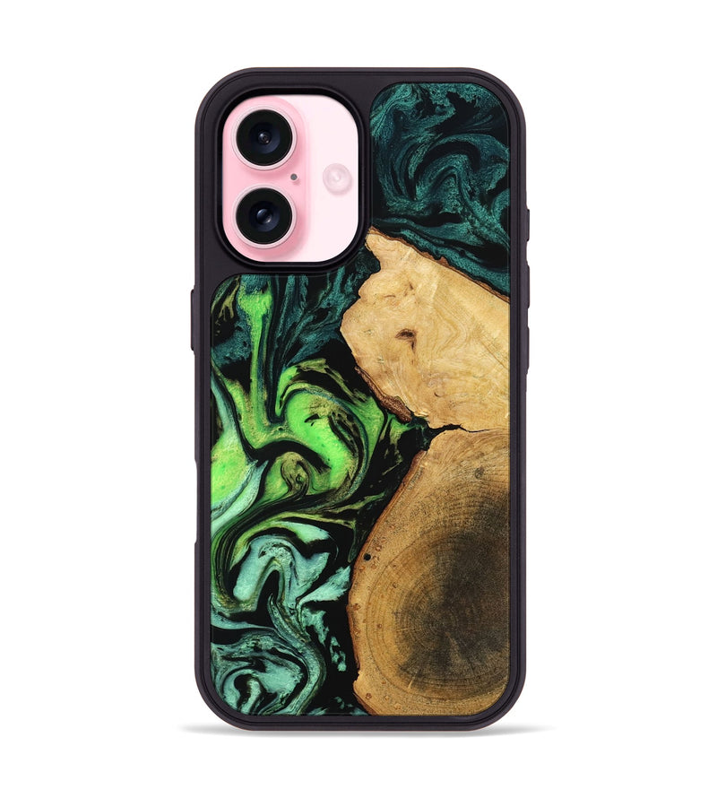 iPhone 17 Wood Phone Case - Selene (Ombre, 783871)
