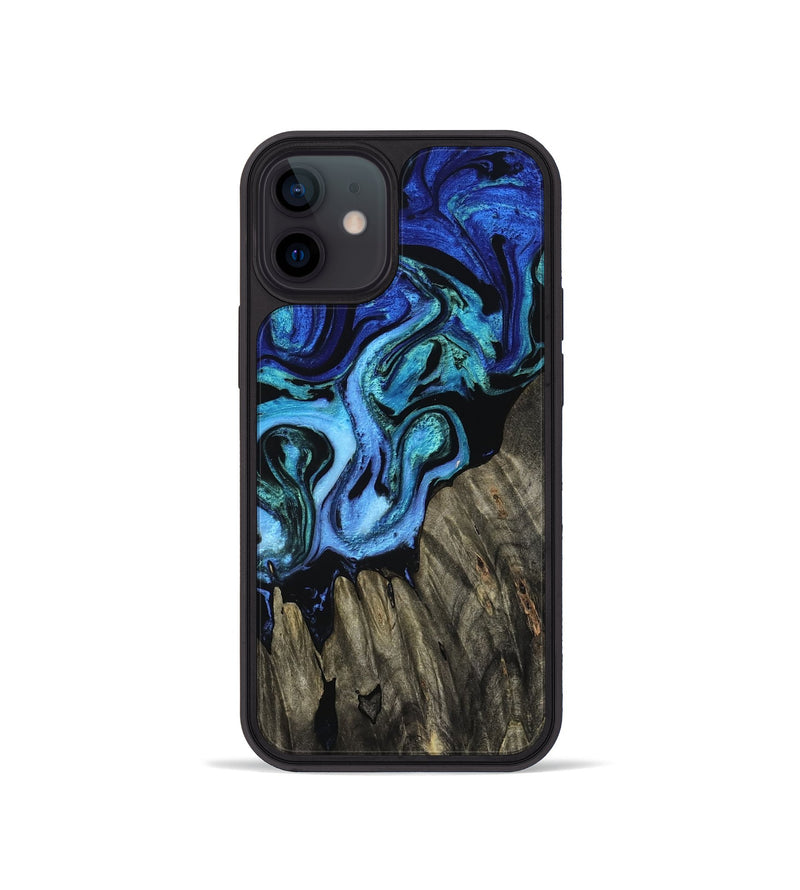 iPhone 12 mini Wood Phone Case - Ryan (Ombre, 783879)
