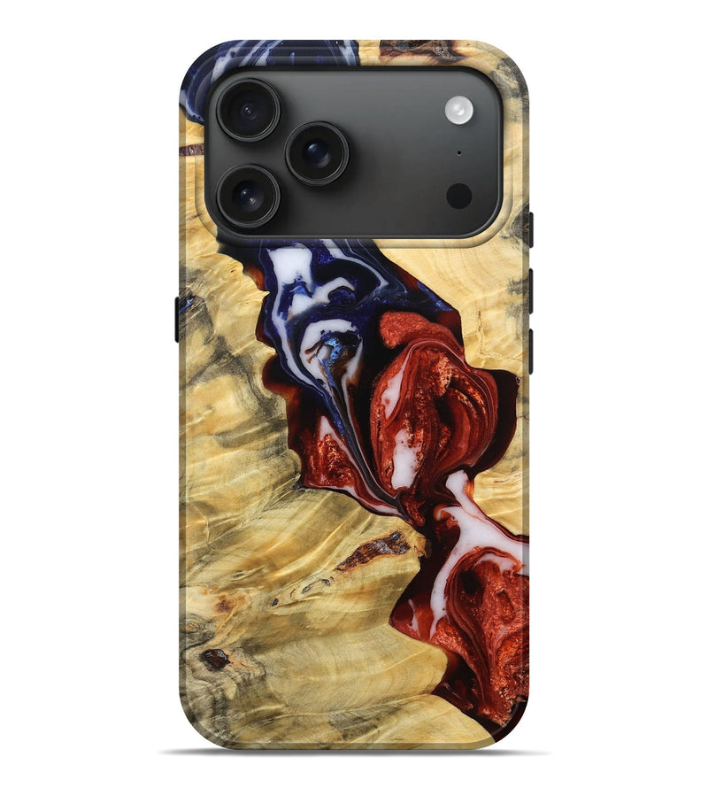 iPhone 17 Pro Max Wood Live Edge Phone Case - Garry (Ombre, 783896)