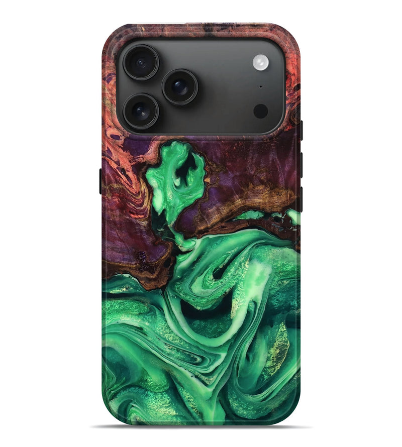 iPhone 17 Pro Max Wood Live Edge Phone Case - Cortez (Ombre, 783918)