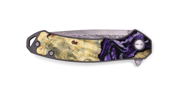 EDC Wood Pocket Knife - Hoover (Purple, 784011)