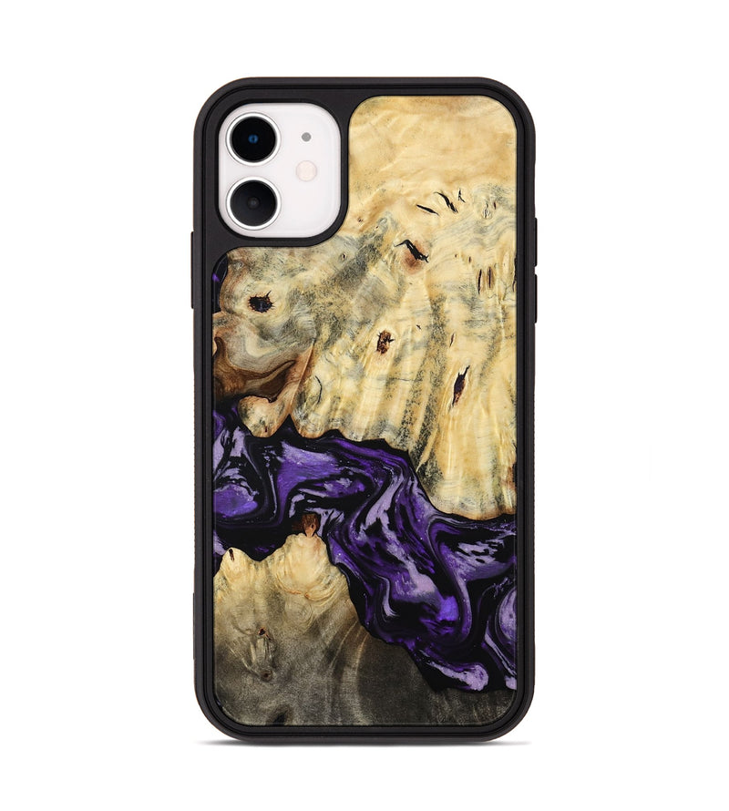 iPhone 11 Wood Phone Case - Hoover (Purple, 784011)