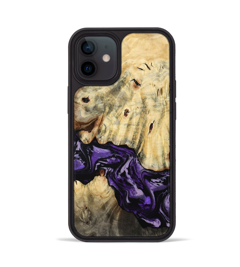 iPhone 12 Wood Phone Case - Hoover (Purple, 784011)
