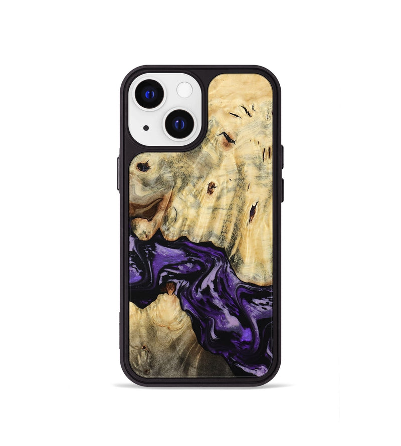 iPhone 13 mini Wood Phone Case - Hoover (Purple, 784011)