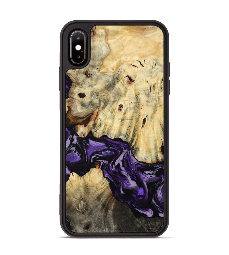 iPhone Xs Max Wood Phone Case - Hoover (Purple, 784011)