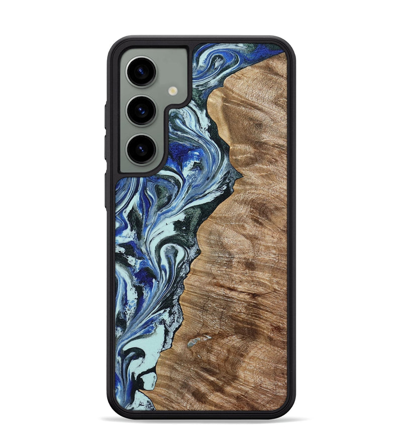Galaxy S24 Plus Wood Phone Case - Patrica (Blue, 784032)