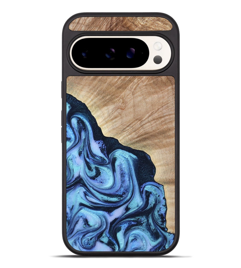 Pixel 9 Pro XL Wood Phone Case - Fran (Blue, 784115)