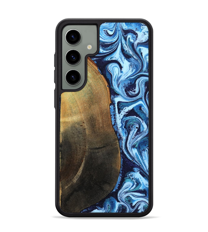 Galaxy S24 Plus Wood Phone Case - Keshawn (Blue, 784130)